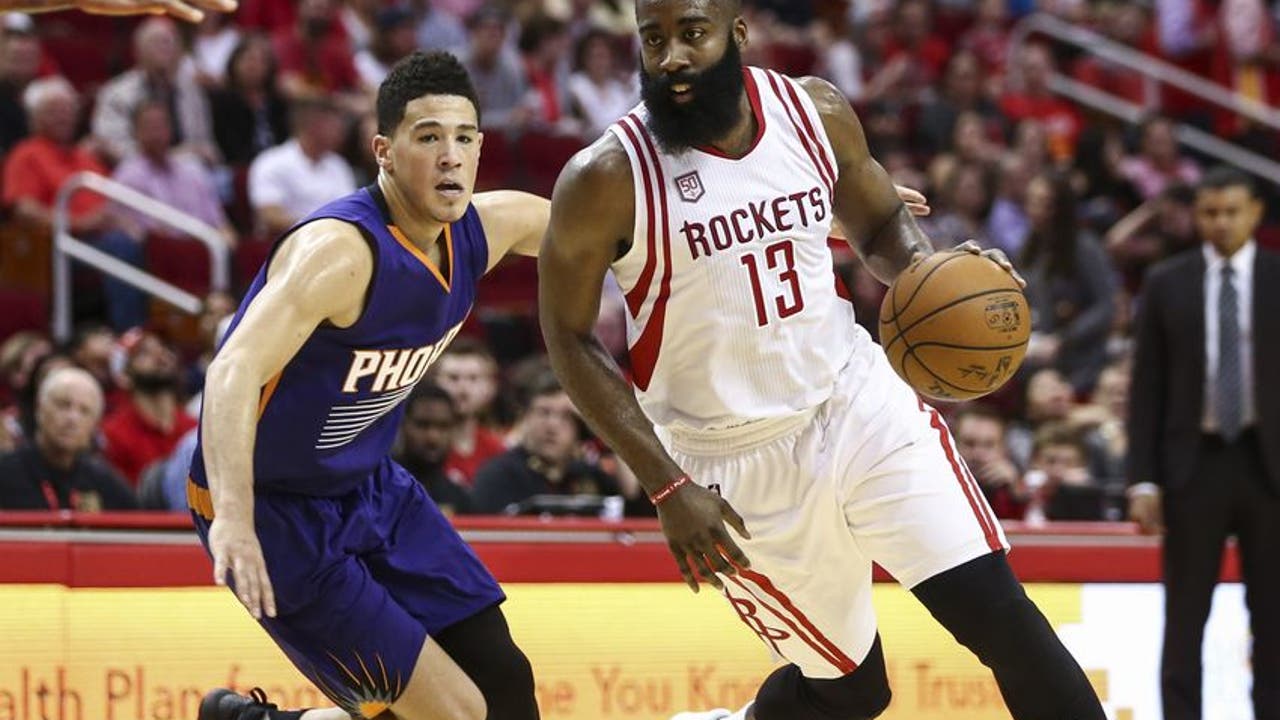 Harden Launches Rockets over Suns as Bender Breaksout